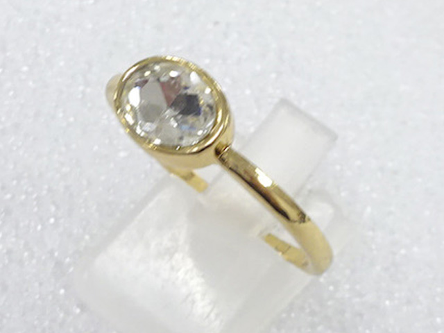 CRYSTAL FASHION RING / JP SIZE 21